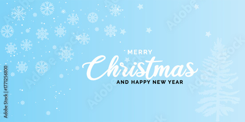 Merry Christmas and happy new year greeting. Christmas Poster Template vector illustration.Eps10