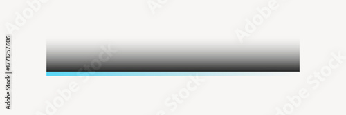 Blue shadowed divider, business graphic vector