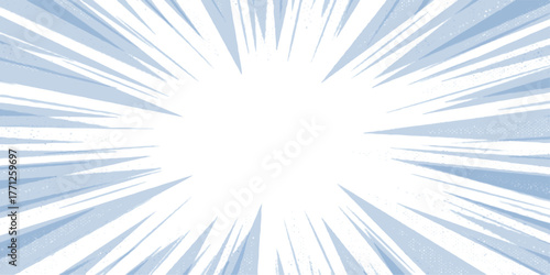 Abstract burst of light and color creating a dynamic radiant background effect isolated on white background