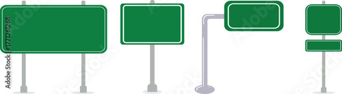 Realistic Traffic Sign Icon.Realistic Road Signs Indicating Height Restrictions and Clearance Warnings, Displayed on Metal Pole.signs for information of road direction, maps, text or banner.