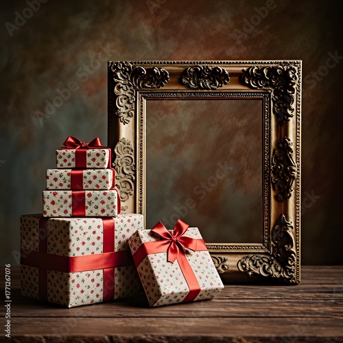 Vintage Baroque Gift Frame
