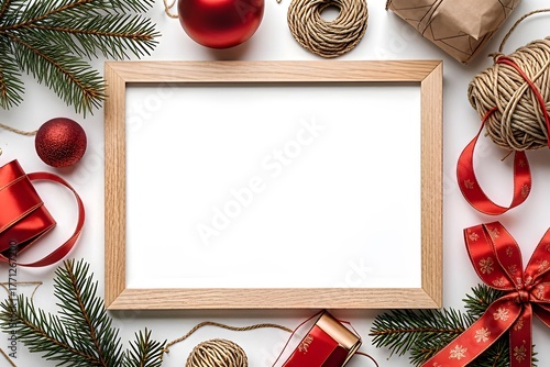 Festive Crafting Frame Scene