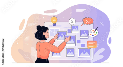 Creative Process, Design Thinking, Visualization, Idea Generation, Strategy Planning Process