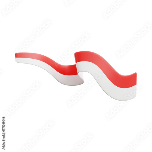 Indonesia's National Flag A Symbolic Representation of Unity and Independence, Waving Proudly