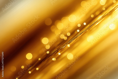 Abstract golden blur with warm tones for creative Zoom virtual background