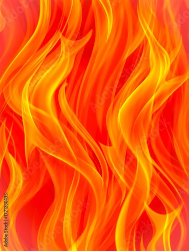 Fire flames background hot burning abstract design red orange yellow heat energy inferno blaze 1000 degrees