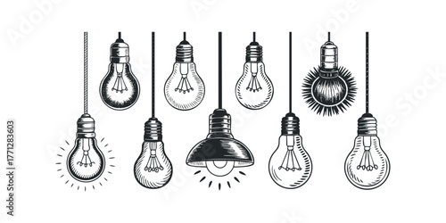 Collection of Vintage Light Bulbs