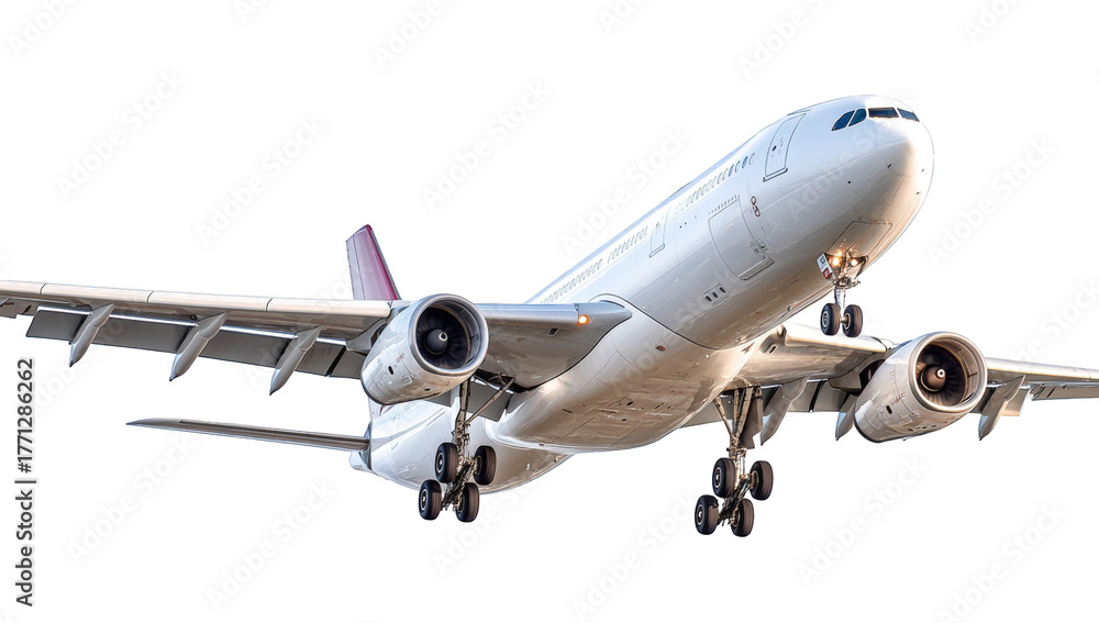 Fototapeta premium Commercial jet taking off (1)