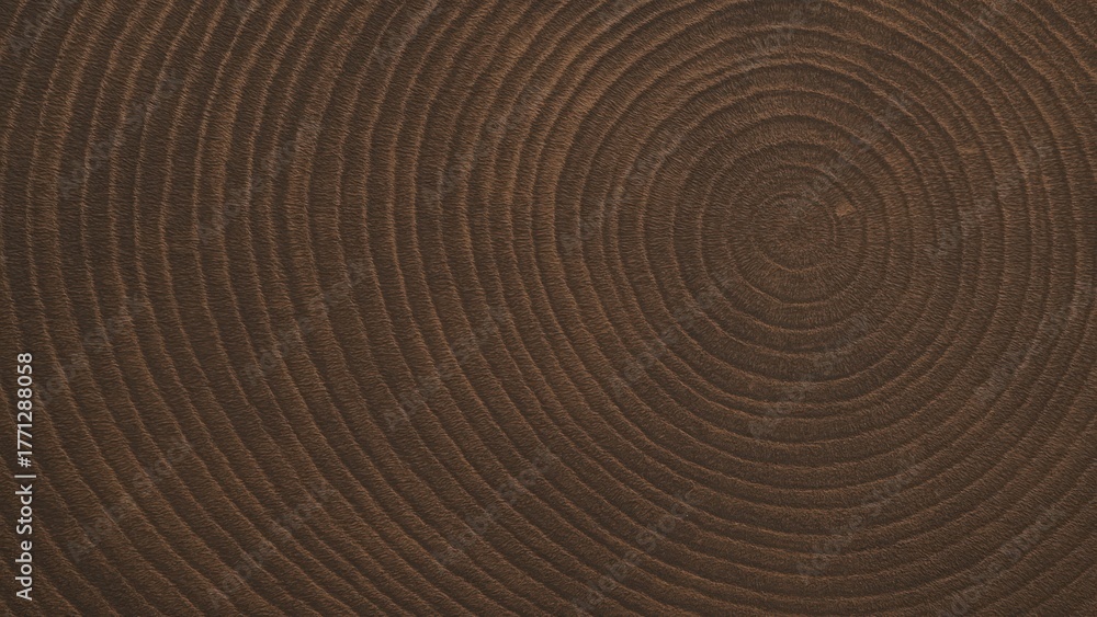 Naklejka premium Concentric wooden texture pattern