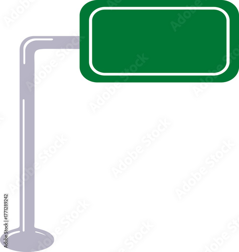 Realistic Traffic Sign Icon.Realistic Road Signs Indicating Height Restrictions and Clearance Warnings, Displayed on Metal Pole.signs for information of road direction, maps, text or banner.