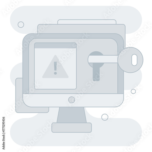 401 Unauthorized Empty States Illustration