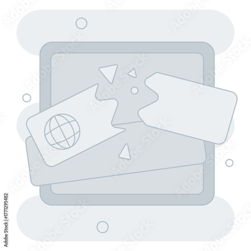 Broken Link Empty States Illustration