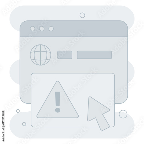 Broken Link Empty States Illustration