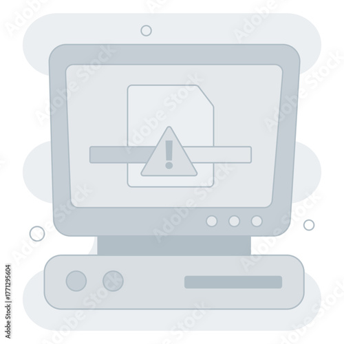 Upload Failed Empty States Illustration