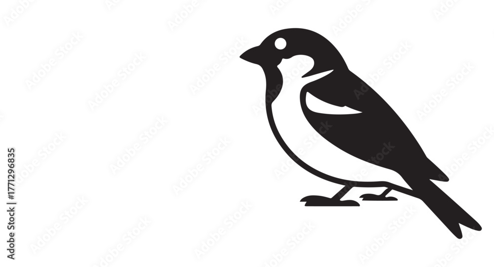 Fototapeta premium silhouette, black vector icon style, simple shape, clean.