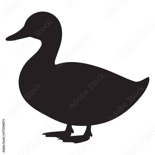 silhouette, black vector icon style, simple shape, clean