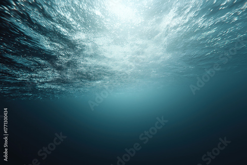 Fototapeta Naklejka Na Ścianę i Meble -  blue water background