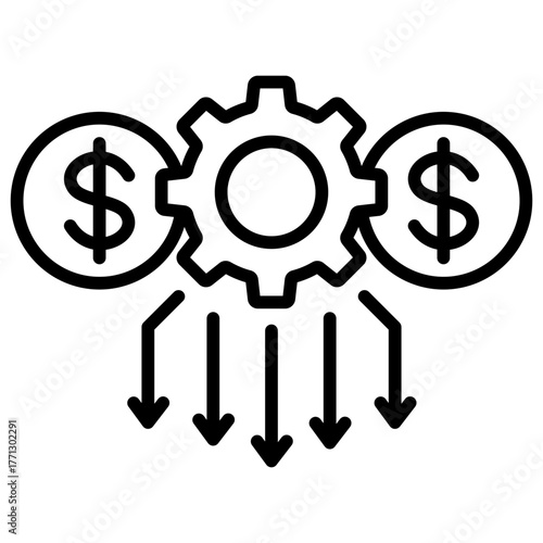 Resource Allocation Icon