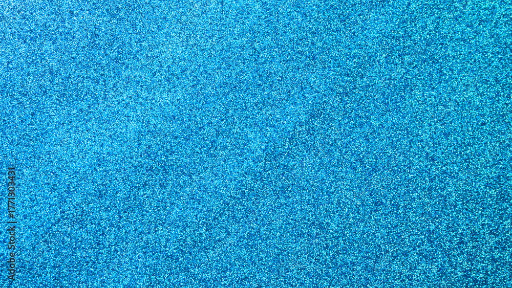 Fototapeta premium Abstract blue glitter sparkle texture background
