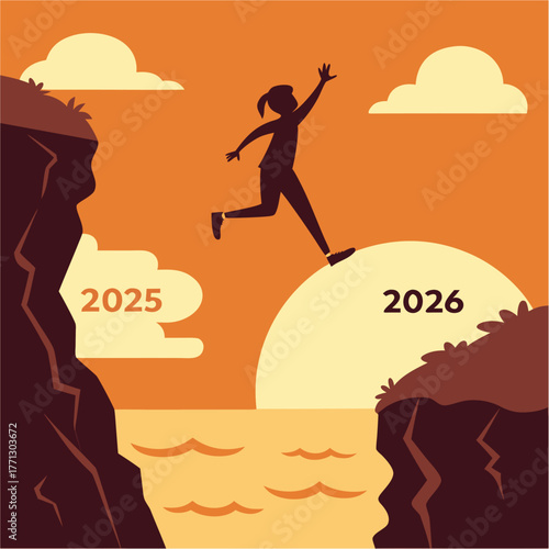 Leaping into 2026: A Journey of Ambition and Future Planning.

