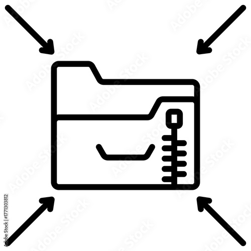 Data Compression Icon