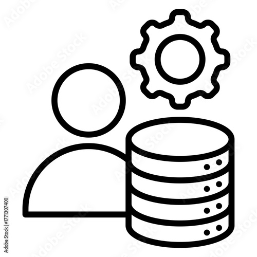 Data engineer icon