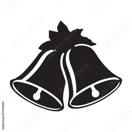 Church Bells icon or logo isolated sign symbol vector illustration - high quality black style vector icons