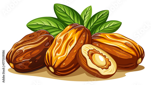 Very beautiful Barhi dates, golden and soft with delicate skin, creamy texture, naturally sweet and rich in potassium, perfect for fresh consumption or raw dessert recipes.