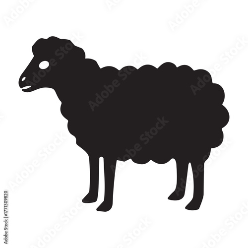 Lamb of God icon or logo isolated sign symbol vector illustration - high quality black style vector icons