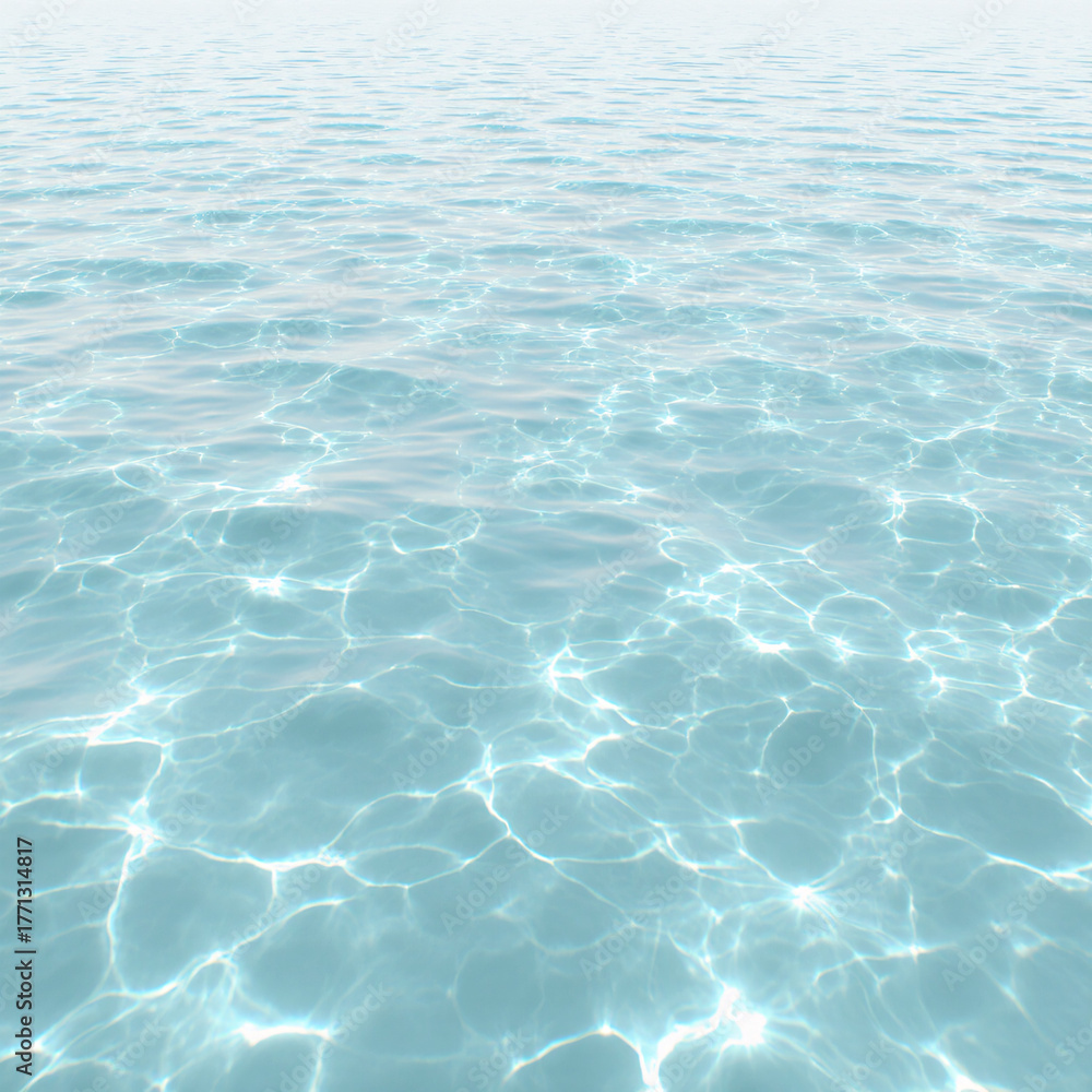 Obraz premium Texture of the water surface, Texture of water in swimming pool for background,wave water splash element transparent, ripple of water. Generative ai