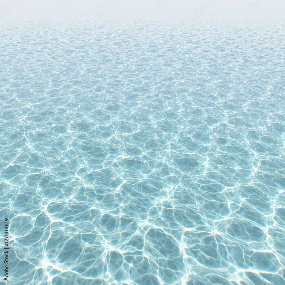 Obraz premium Texture of the water surface, Texture of water in swimming pool for background,wave water splash element transparent, ripple of water. Generative ai