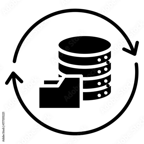 Data backup icon