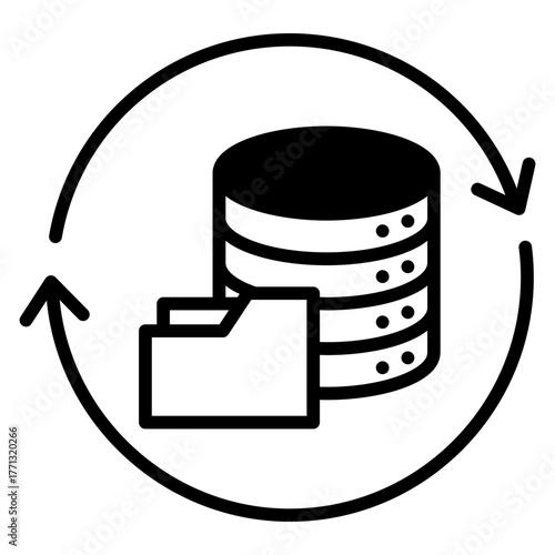 Data backup icon