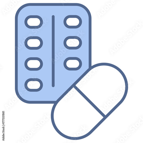 Medicine Blue Icon