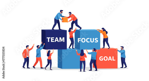 Teamwork And Collaboration: Building Focus For Achieving The Common Goal
