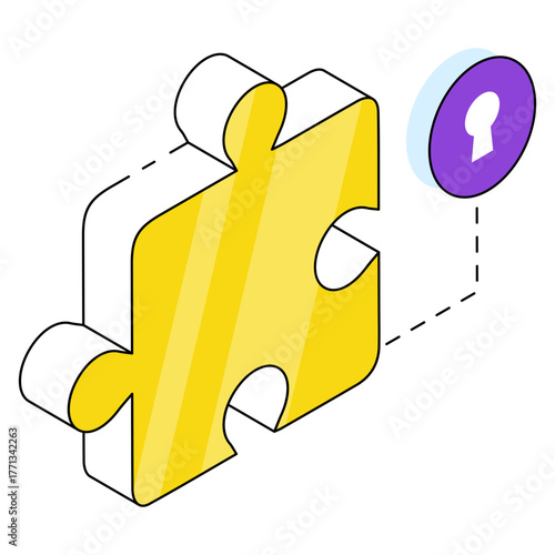 An icon design of problem solving