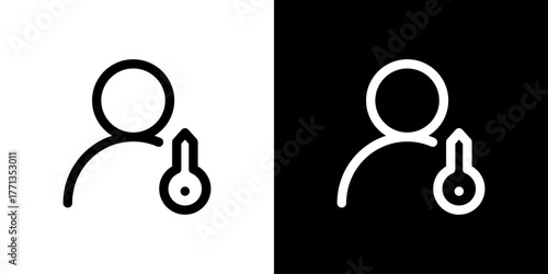 ログイン・ユーザー認証のアイコン