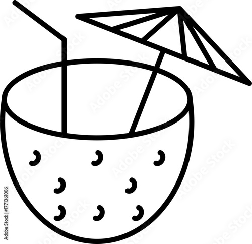 Drinks thin line icons set. Beverages and smoothies icon set. Cold water, cocktails, juice, hot drinks, champagne and wine glasses, coffee and tea vector symbols collection. Outline beverage menu set