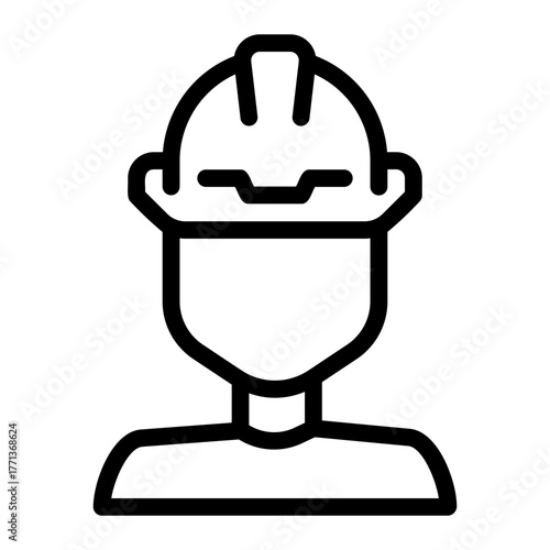 construction foreman icon