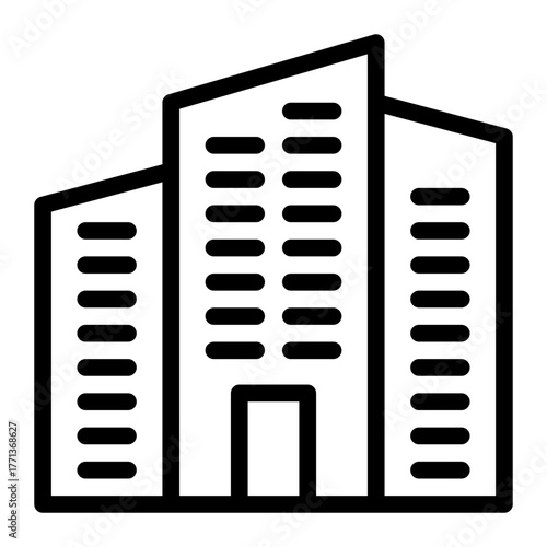 skyscraper icon
