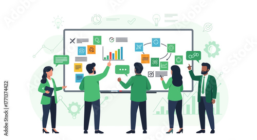 Conceptualizing Business Strategies with a Team, Explaining The Planning And Execution