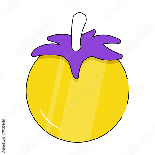 Modern design icon of tomato, food ingredient