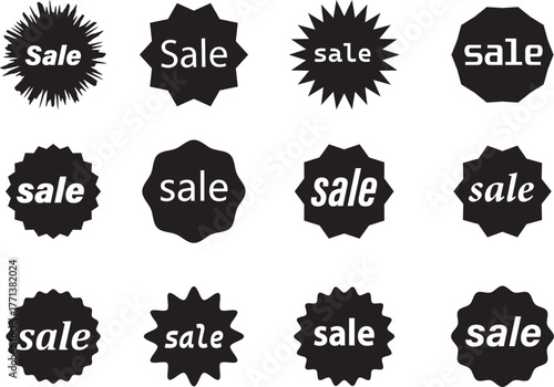 set of discount labels ,set of vector sale labels ,set of sale labels ,sale, label, icon, vector, sticker, price, badge, sign, discount, symbol, tag, design, business, set, free, illustration, element