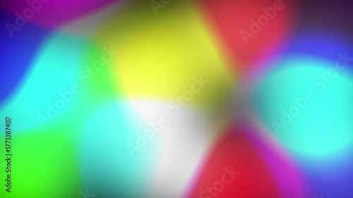 Colorful Gradient Abstract Motion Background Video.