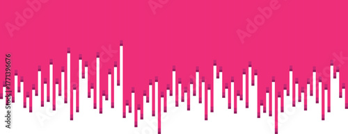 red paint and drops of blood, dripping paint on the wall, thick paint