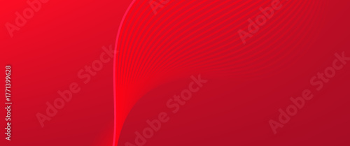 Red Futuristic Abstract Wave Background.vector eps10