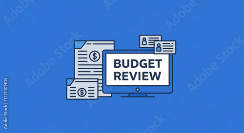 Budget review financial analysis and planning for business growth and expense management optimization success