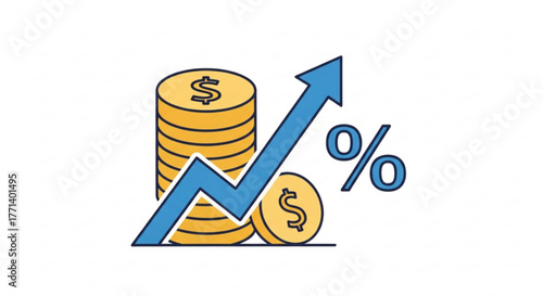 Financial growth investment strategy increase profit margin return on investment percentage growth business success