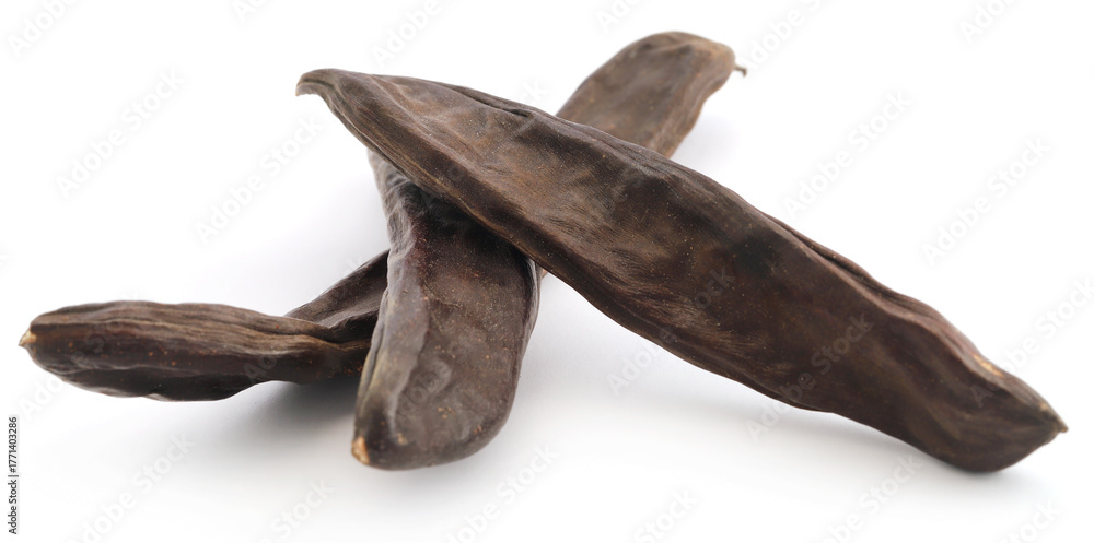 Obraz premium Carob fruit of Mediterranean area