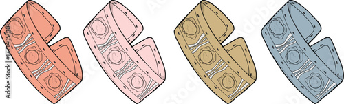 Diverse Collection of Premium Condoms in Various Colors Representing Sexual Health and Safety Options